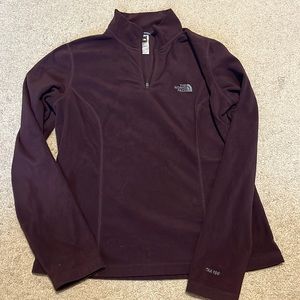 The North Face Quarter Zip Fleece Size Medium